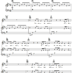 Jared Anderson Rescue Musik Noten - Piano, Vocal & Guitar Chords - 59552-0