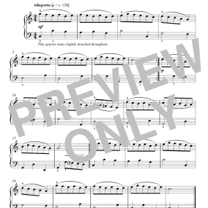 Jean-Phillip Rameau Menuet En Rondeau Musik Noten - Piano Solo - 180316-0