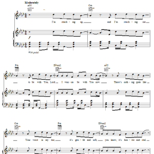 Jeff Deyo As I Lift You Up Musik Noten - Piano, Vocal & Guitar Chords - 28705-0