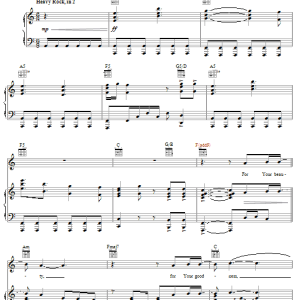 Jeff Deyo Bless The Lord Musik Noten - Piano, Vocal & Guitar Chords - 28706-0