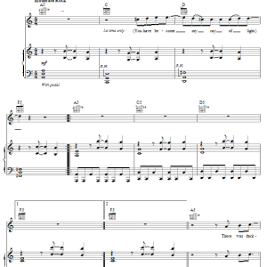 Jeff Deyo Ray Of Light Musik Noten - Piano, Vocal & Guitar Chords - 28710-0