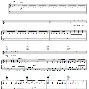 Jeff Deyo Sing To You Musik Noten - Piano, Vocal & Guitar Chords - 27087-0
