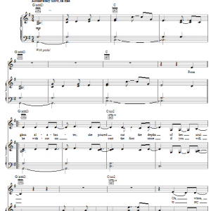 Jennifer Knapp Hold Me Now Musik Noten - Piano, Vocal & Guitar Chords - 29196-0