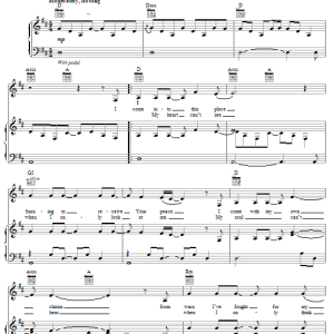 Jennifer Knapp Refine Me Musik Noten - Piano, Vocal & Guitar Chords - 29195-0