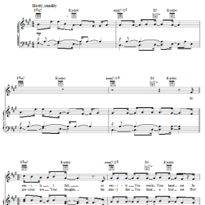 Jeremy Camp Breaking My Fall Musik Noten - Piano, Vocal & Guitar Chords - 26181-0