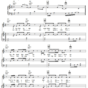 Jeremy Camp I Know You're Calling Musik Noten - Piano, Vocal & Guitar Chords - 26178-0