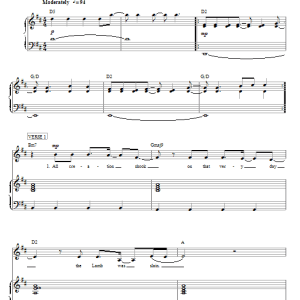 Jeremy Camp King Jesus Musik Noten - Piano, Vocal & Guitar Chords - 76305-0