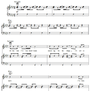 Jeremy Camp Restored Musik Noten - Piano, Vocal & Guitar Chords - 31332-0