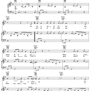 Jeremy Camp Revive Me Musik Noten - Piano, Vocal & Guitar Chords - 27582-0