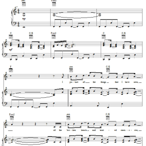 Jeremy Camp Take A Little Time Musik Noten - Piano, Vocal & Guitar Chords - 57024-0