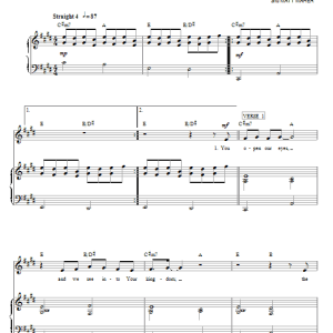 Jeremy Camp You Are The Lord Musik Noten - Piano, Vocal & Guitar Chords - 76301-0