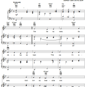 Jerry Lee Lewis One Has My Name, The Other Has My Heart Musik Noten - Piano, Vocal & Guitar Chords - 19853-0