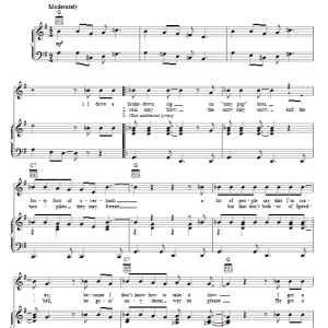 Jim Croce Speedball Tucker Musik Noten - Piano, Vocal & Guitar Chords - 71810-0