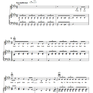 Jim Croce Top Hat Bar And Grille Musik Noten - Piano, Vocal & Guitar Chords - 71808-0