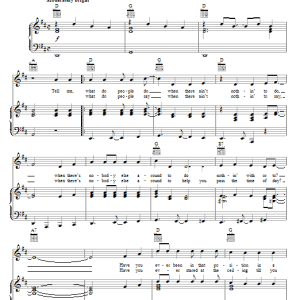 Jim Croce What Do People Do Musik Noten - Piano, Vocal & Guitar Chords - 71823-0