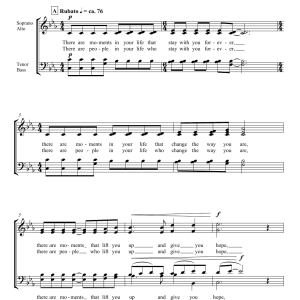 Jim Papoulis New Beginnings Musik Noten - SATB Choir - 163365-0