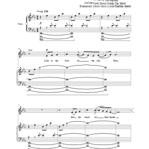 Jim Papoulis There Is Peace Musik Noten - Unison Choir - 151347-0