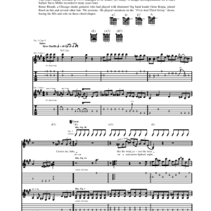 Jimmy Reed Caress Me Baby Musik Noten - Guitar Tab - 69318-0