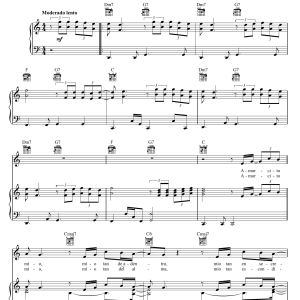 Joan Sebastian Amorcito Mío Musik Noten - Piano, Vocal & Guitar Chords - 169272-0
