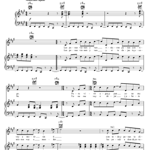 Joan Sebastian Mascarada Musik Noten - Piano, Vocal & Guitar Chords - 169278-0