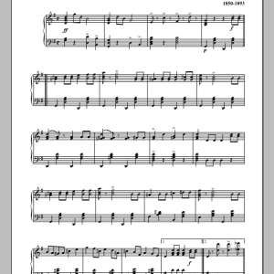 Johann Schrammel Les Gardes Nobles Musik Noten - Piano Solo - 90228-0