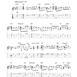 John Lewis Afternoon In Paris (arr. Jake Reichbart) Musik Noten - Solo Guitar - 94226-0