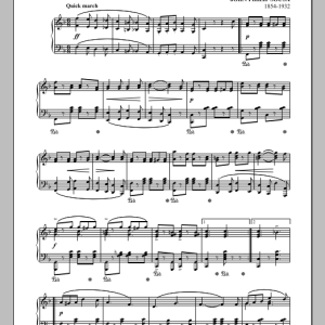 John Philip Sousa Liberty Bell Musik Noten - Piano Solo - 90226-0