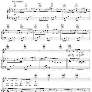 Jonathan Stockstill Let The Church Rise Musik Noten - Piano, Vocal & Guitar Chords - 62931-0
