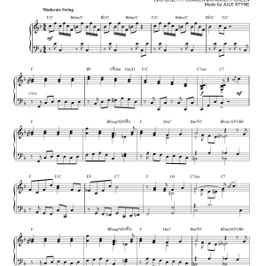 Jule Styne Never Never Land [Jazz version] Musik Noten - Piano Solo - 178434-0