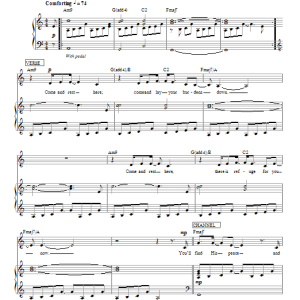 Kari Jobe Here Musik Noten - Piano, Vocal & Guitar Chords - 87736-0