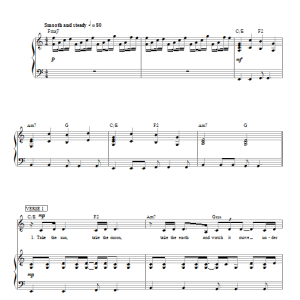 Kari Jobe Stars In The Sky Musik Noten - Piano, Vocal & Guitar Chords - 87706-0