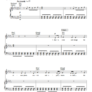 Kari Jobe We Exalt Your Name Musik Noten - Piano, Vocal & Guitar Chords - 87725-0