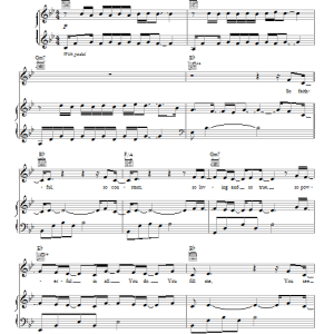 Kari Jobe You Are For Me Musik Noten - Piano, Vocal & Guitar Chords - 86646-0