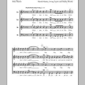 Kay Starr (Everybody's Waitin' For) The Man With The Bag (arr. Deke Sharon) Musik Noten - TTBB Choir - 71236-0
