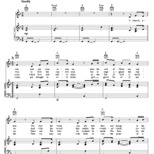Keith & Kristyn Getty O Church Arise Musik Noten - Piano, Vocal & Guitar Chords - 64287-0