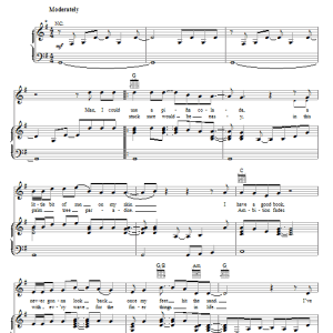 Kenny Chesney Be As You Are Musik Noten - Piano, Vocal & Guitar Chords - 71963-0