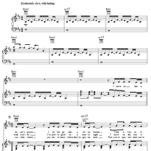 Kenny Chesney Better As A Memory Musik Noten - Piano, Vocal & Guitar Chords - 64784-0
