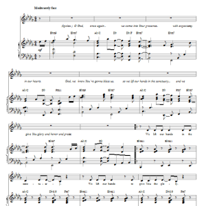 Kurt Carr In The Sanctuary Musik Noten - Piano & Vocal - 80295-0