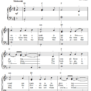 Kurt Kaiser Pass It On Musik Noten - Easy Piano - 64731-0