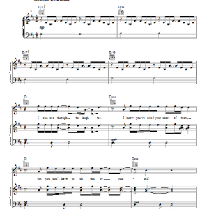 Kutless Believer Musik Noten - Piano, Vocal & Guitar Chords - 88697-0