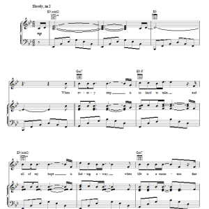 Kutless Everything I Need Musik Noten - Piano, Vocal & Guitar Chords - 72687-0
