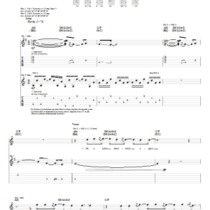 Kutless Smile Musik Noten - Guitar Tab - 56375-0