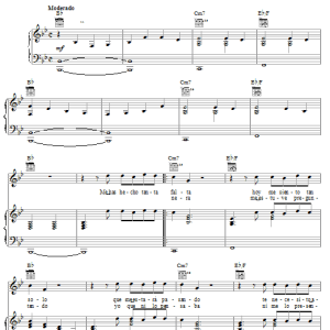 La Mafia Me Estoy Enamorando Musik Noten - Piano, Vocal & Guitar Chords - 65350-0