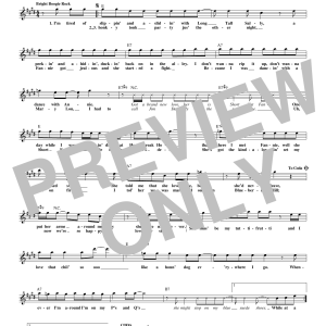 Larry Williams Short Fat Fannie Musik Noten - Lead Sheet / Fake Book - 85216-0
