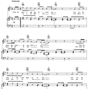 Leeland Beautiful Lord Musik Noten - Piano, Vocal & Guitar Chords - 62417-0