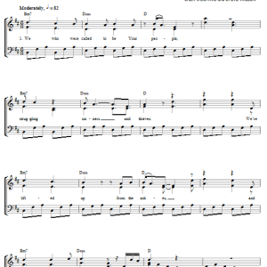 Leeland Sound Of Melodies Musik Noten - Piano, Vocal & Guitar Chords - 57493-0