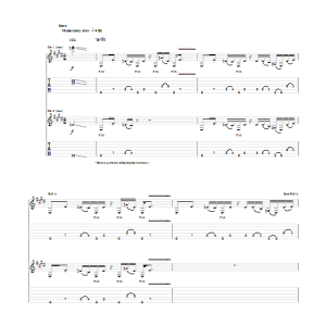 Lenny Kravitz Always On The Run Musik Noten - Guitar Tab - 154095-0
