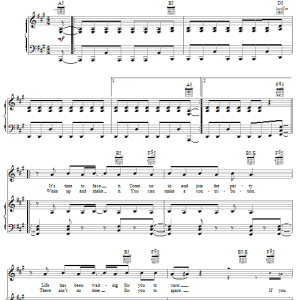 Lenny Kravitz Dig In Musik Noten - Piano, Vocal & Guitar Chords - 64404-0