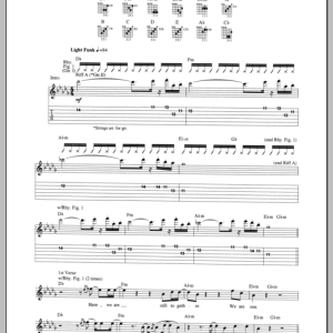 Lenny Kravitz It Ain't Over 'Til It's Over Musik Noten - Guitar Tab - 99777-0