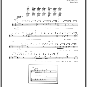 Lenny Kravitz Let Love Rule Musik Noten - Guitar Tab - 99773-0